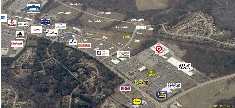 2711 Wolf Trap Dr, Wilson, NC à vendre - Aérien – Image 2 sur 2