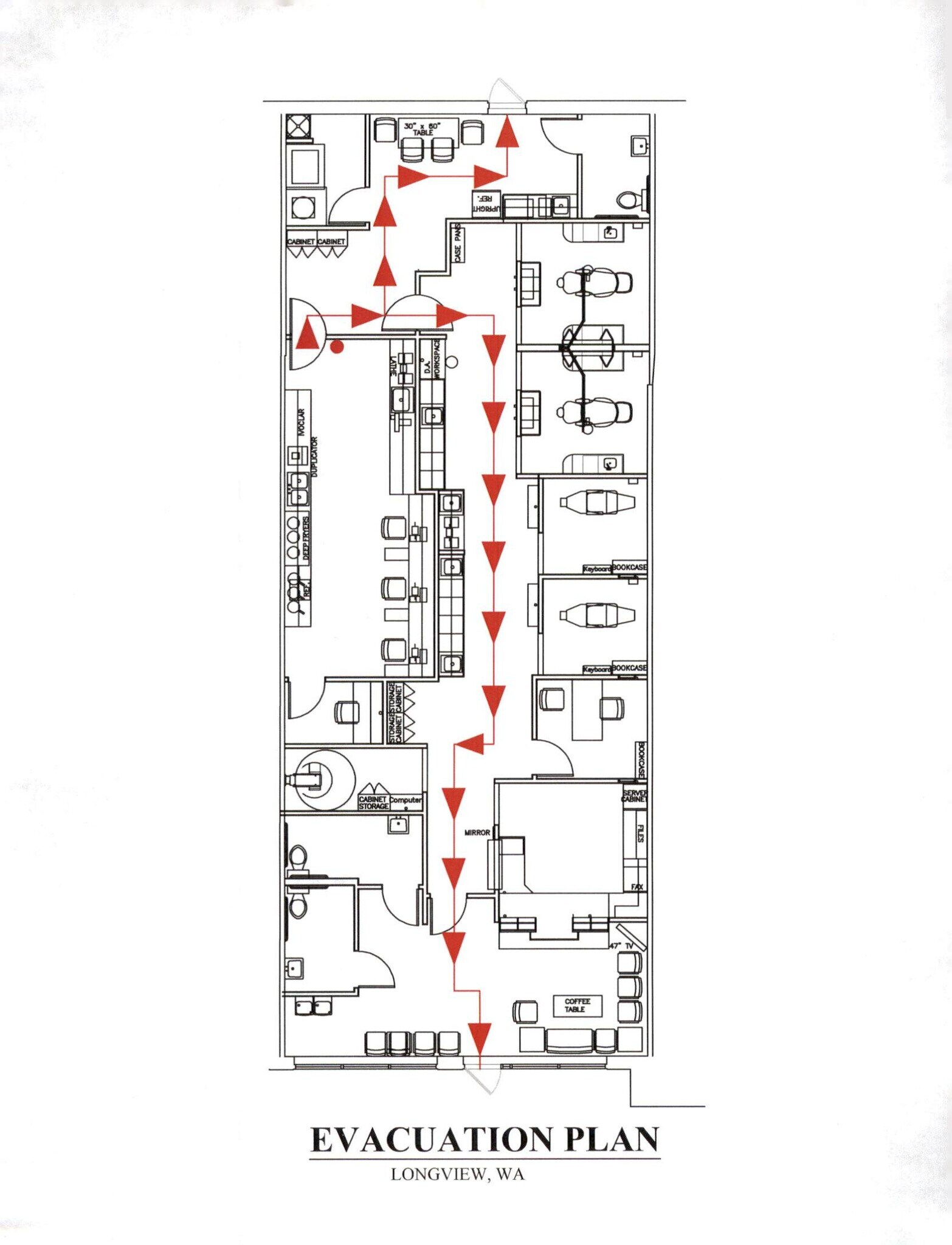 200 Triangle Ctr, Longview, WA à louer Plan de site– Image 1 sur 9