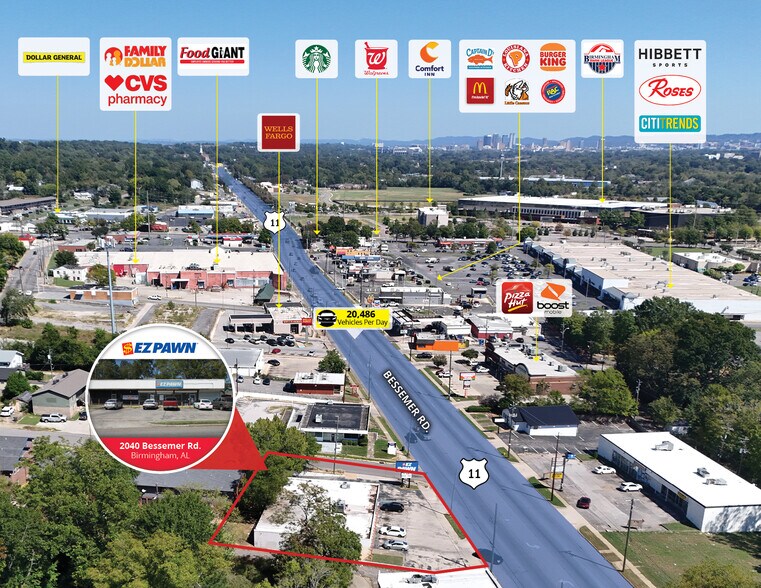 2040 Bessemer Rd, Birmingham, AL à vendre - Photo de l’immeuble – Image 2 sur 4