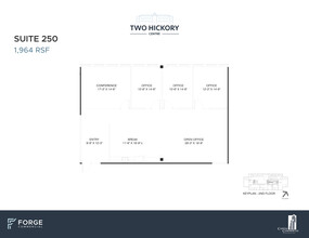 1750 Valley View Ln, Farmers Branch, TX à louer Plan d’étage– Image 2 sur 5