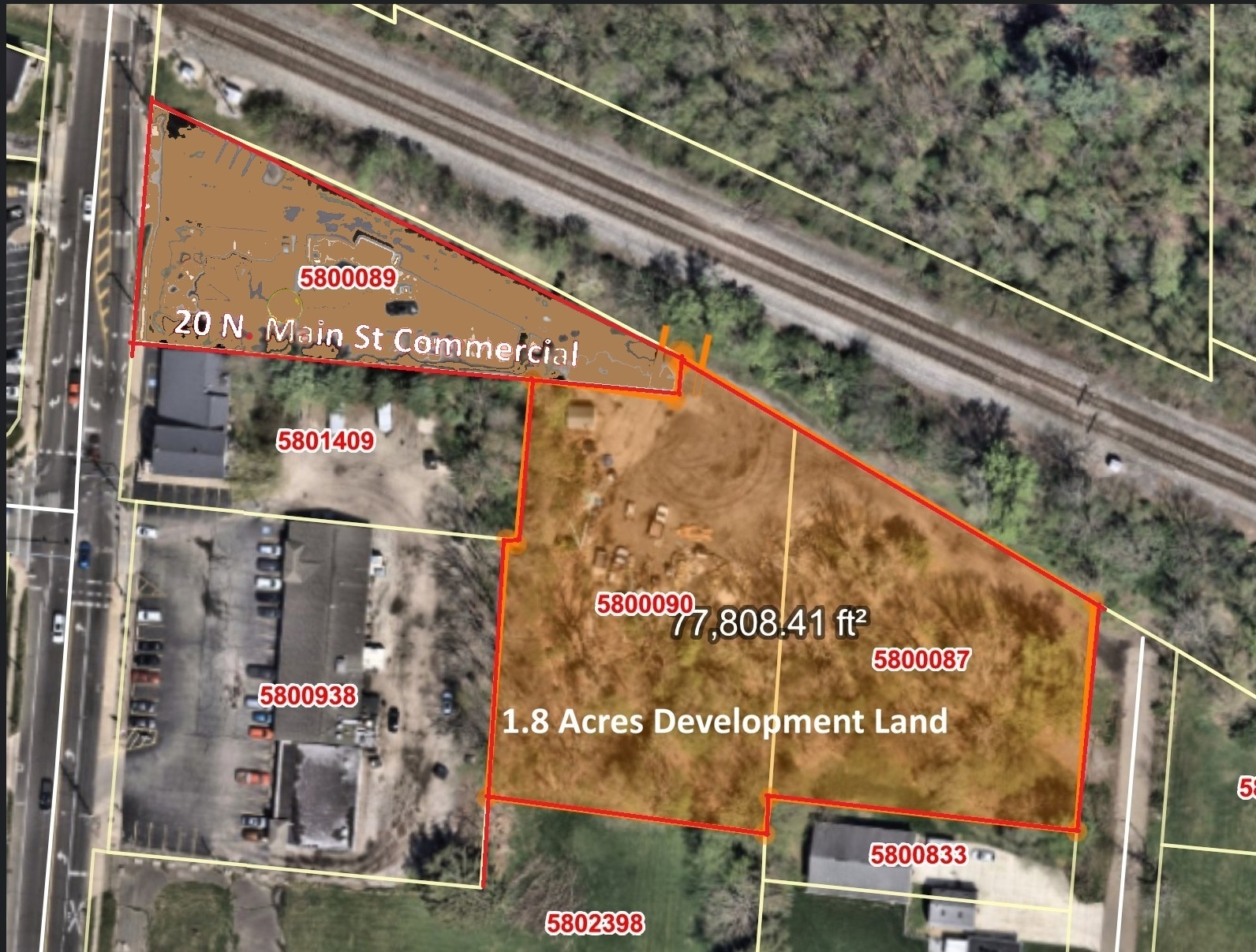 20 N Main St, Munroe Falls, OH à vendre Aérien– Image 1 sur 2