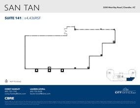 3200 W Ray Rd, Chandler, AZ à louer Plan de site– Image 2 sur 2