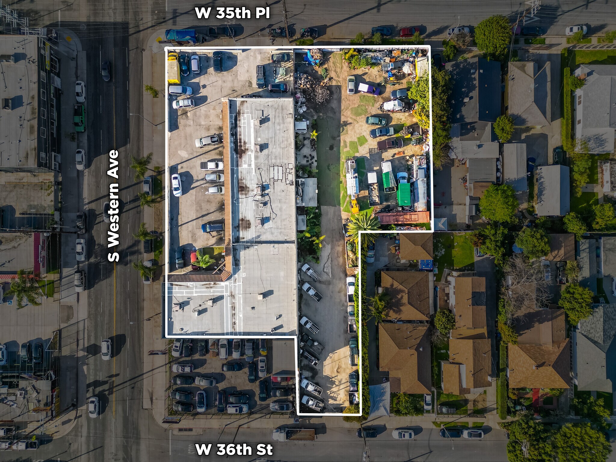 3550 S Western Ave, Los Angeles, CA à vendre Photo de l’immeuble– Image 1 sur 7
