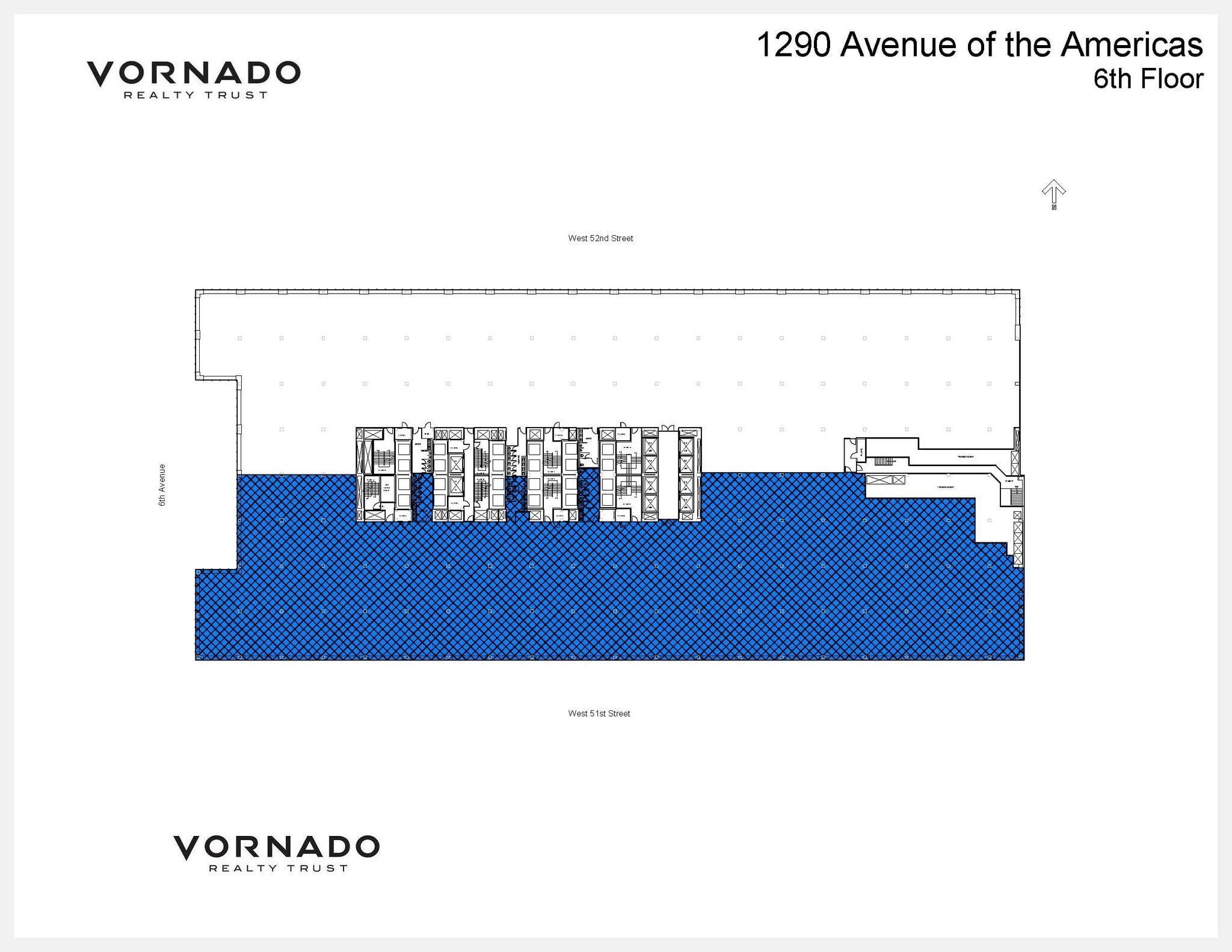 1290 Avenue of the Americas, New York, NY à louer Plan d’étage– Image 1 sur 1