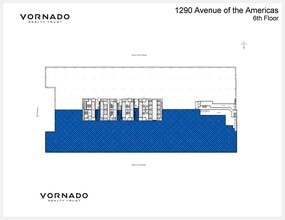 1290 Avenue of the Americas, New York, NY à louer Plan d’étage– Image 1 sur 1