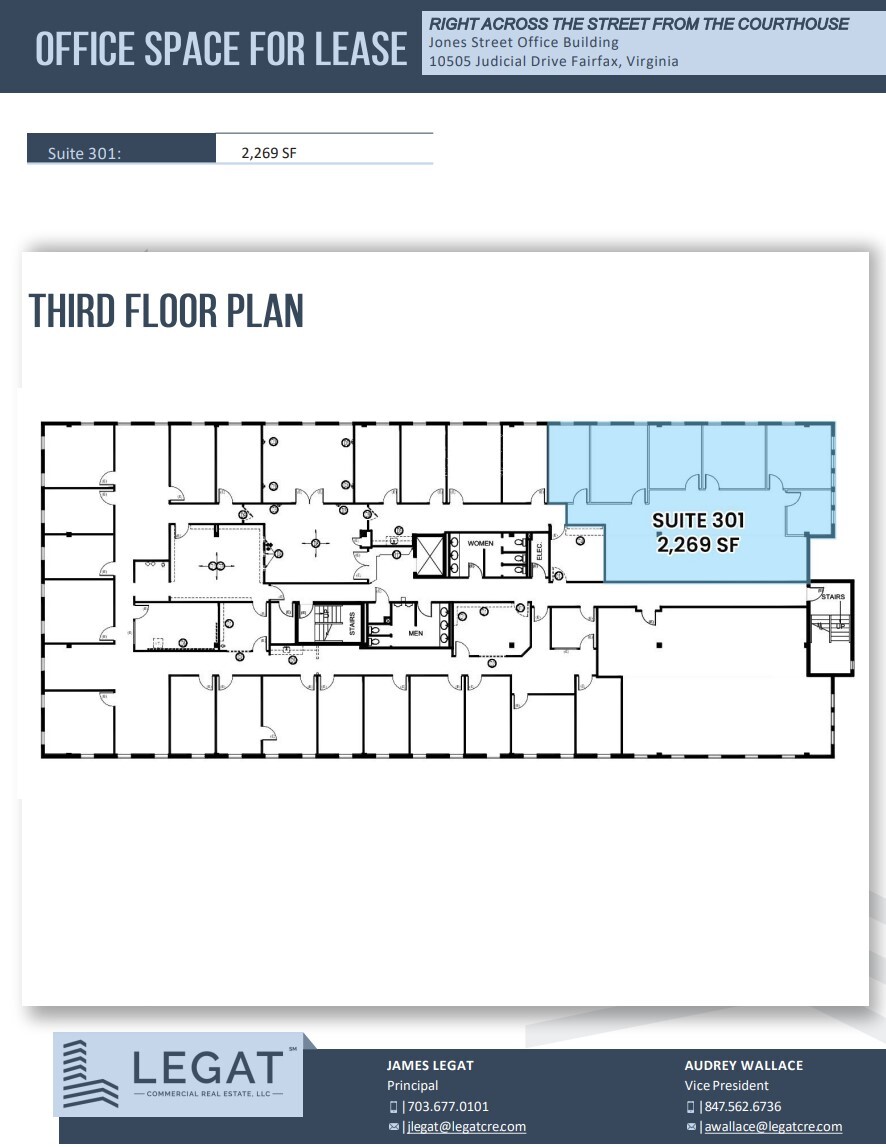 10505 Judicial Dr, Fairfax, VA à vendre Plan d’étage– Image 1 sur 1