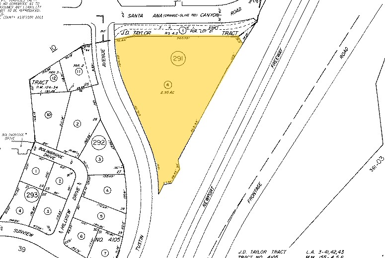 3111 N Tustin Ave, Orange, CA à louer - Plan cadastral – Image 2 sur 50