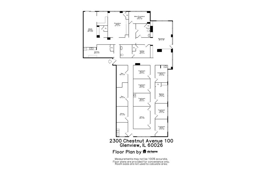 2300 Chestnut Ave, Glenview, IL à vendre - Photo de l’immeuble – Image 3 sur 3