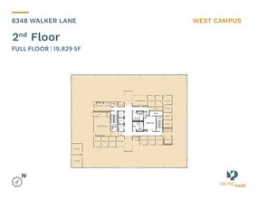 6350 Walker Ln, Alexandria, VA à louer Plan d’étage– Image 1 sur 1