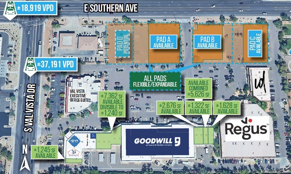 3651 E Southern Ave, Mesa, AZ à louer Photo principale– Image 1 sur 2