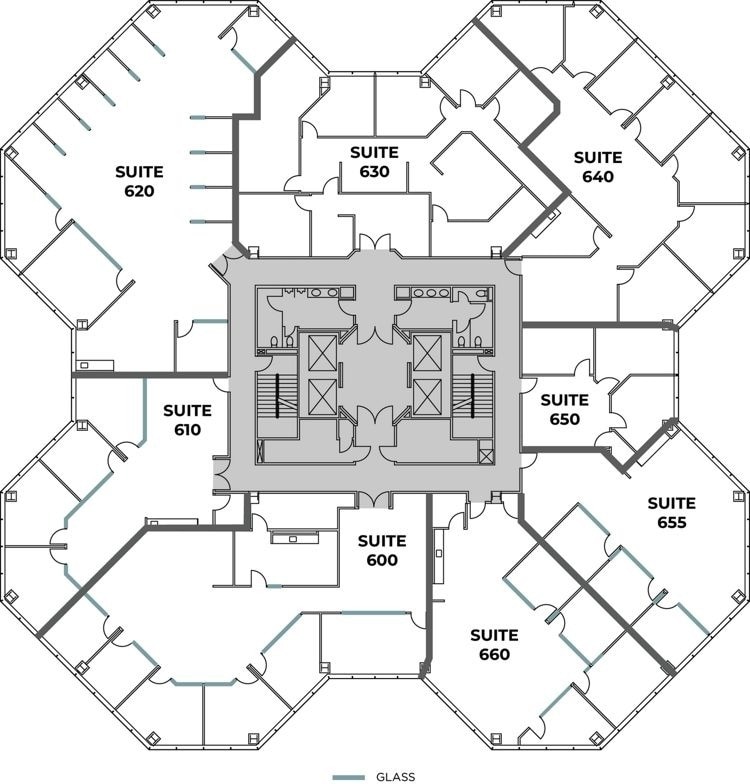 4365 Executive Dr, San Diego, CA à louer Plan d’étage– Image 1 sur 1
