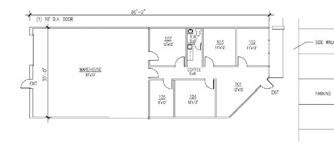 3727 Greenbriar Dr, Stafford, TX à louer Plan d’étage– Image 1 sur 1