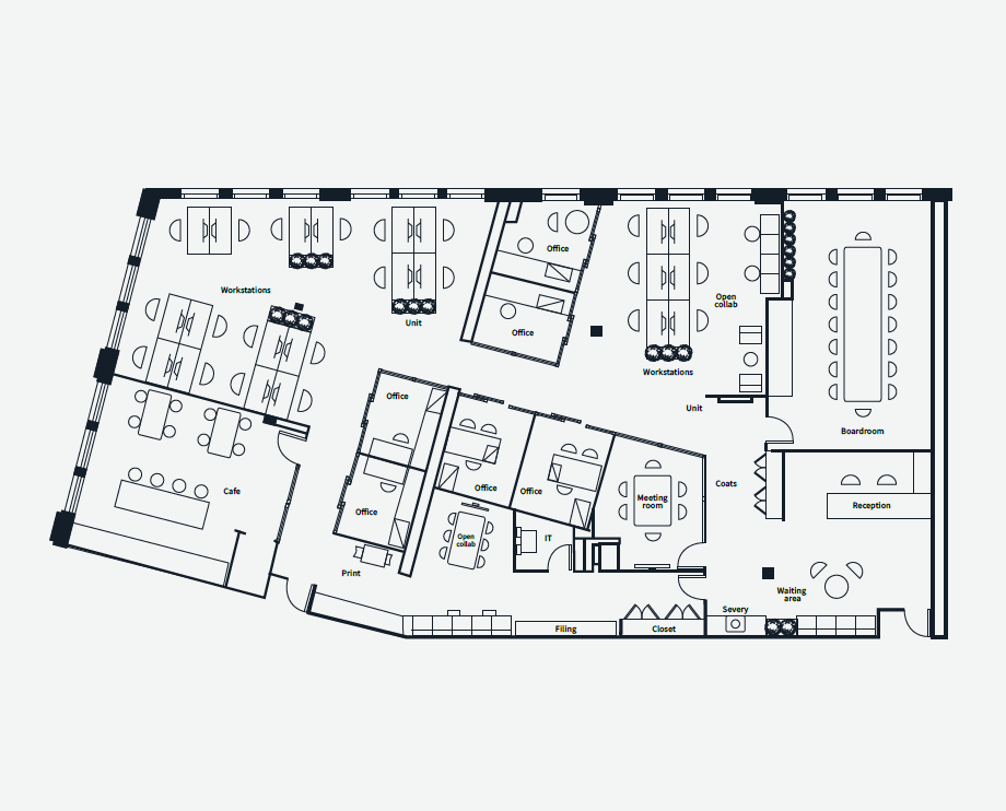 375 Water St, Vancouver, BC à louer Plan d’étage– Image 1 sur 1