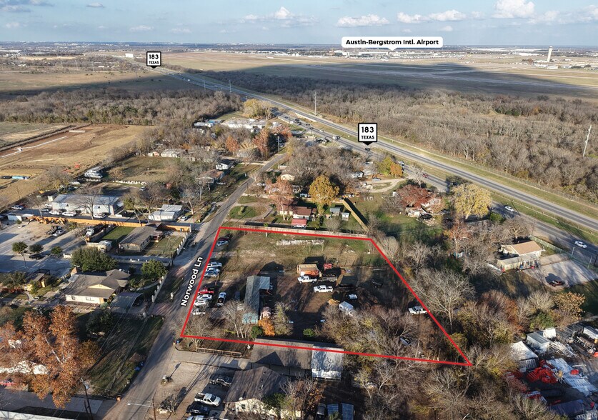 4411-4503 Norwood Ln, Austin, TX à vendre - Aérien – Image 2 sur 7