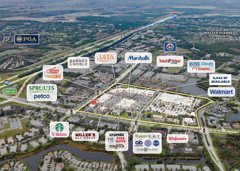 1801 St. Lucie West Blvd, Port Saint Lucie, FL à louer - Aérien – Image 2 sur 11