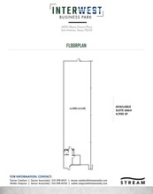 6850-6862 Alamo Downs Pky, San Antonio, TX à louer Plan d’étage– Image 1 sur 1