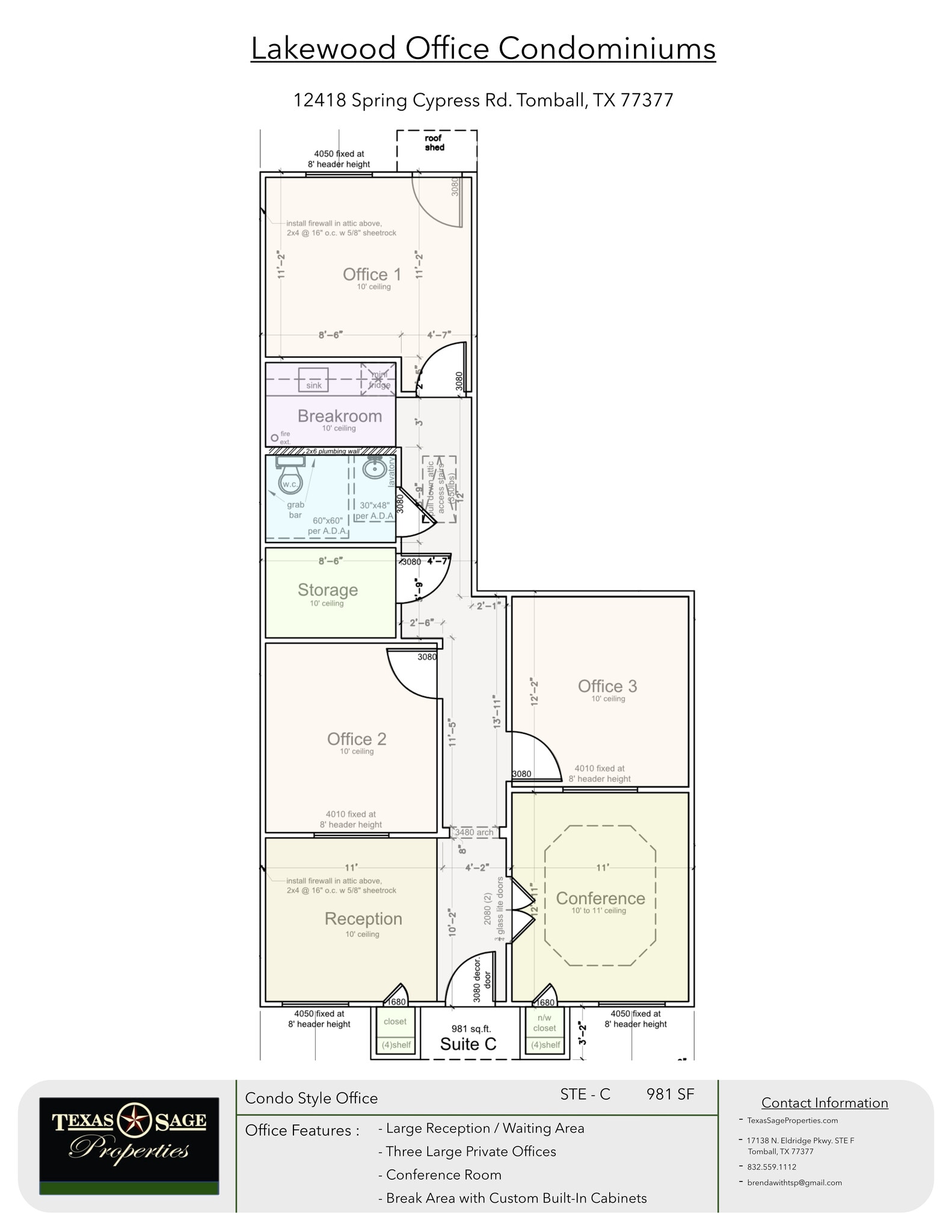 12410 Spring Cypress Rd, Tomball, TX à louer Photo de l’immeuble– Image 1 sur 1