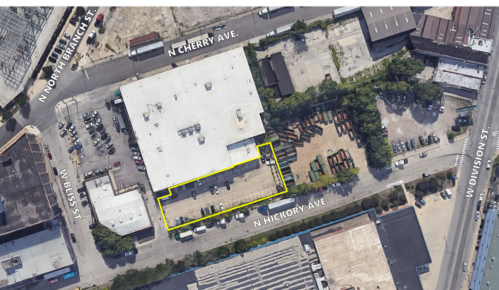 1112 Hickory, Chicago, IL à vendre - Aérien – Image 2 sur 4