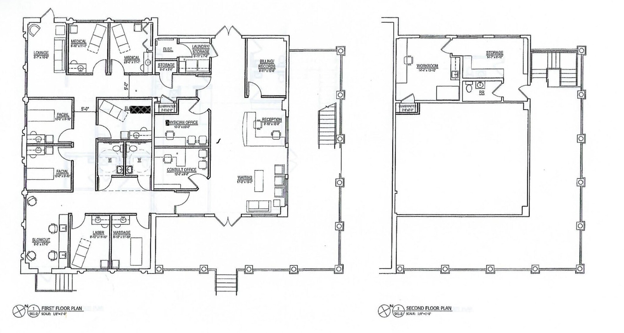 250-254 N Sycamore St, Newtown, PA à louer Plan d’étage– Image 1 sur 1