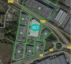 Compans, SEM - Vue aérienne vue de carte