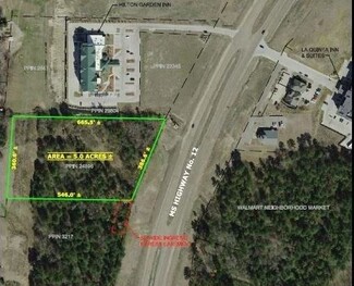 Plus de détails pour 5 Acre Highway 12 E, Starkville, MS - Terrain à vendre