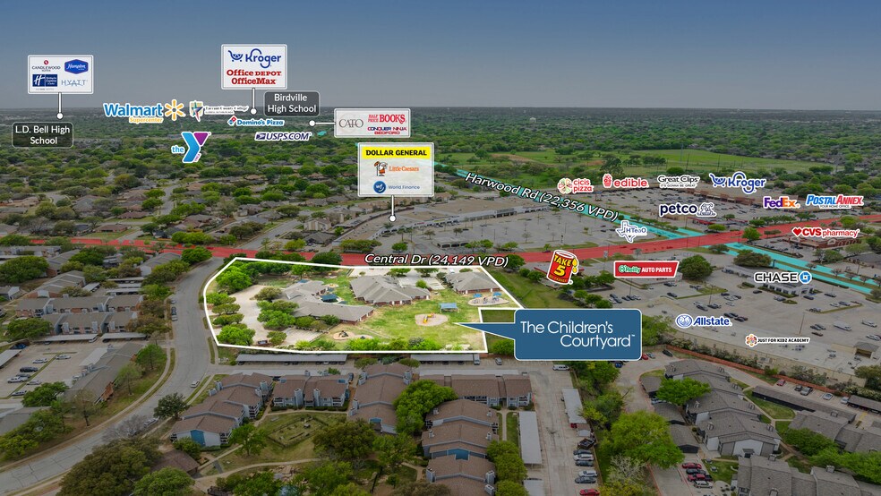 2808 Central Dr, Bedford, TX à vendre - Photo de l’immeuble – Image 2 sur 5