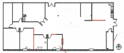 1400 E Lake Cook Rd, Buffalo Grove, IL à louer Plan d’étage– Image 1 sur 1