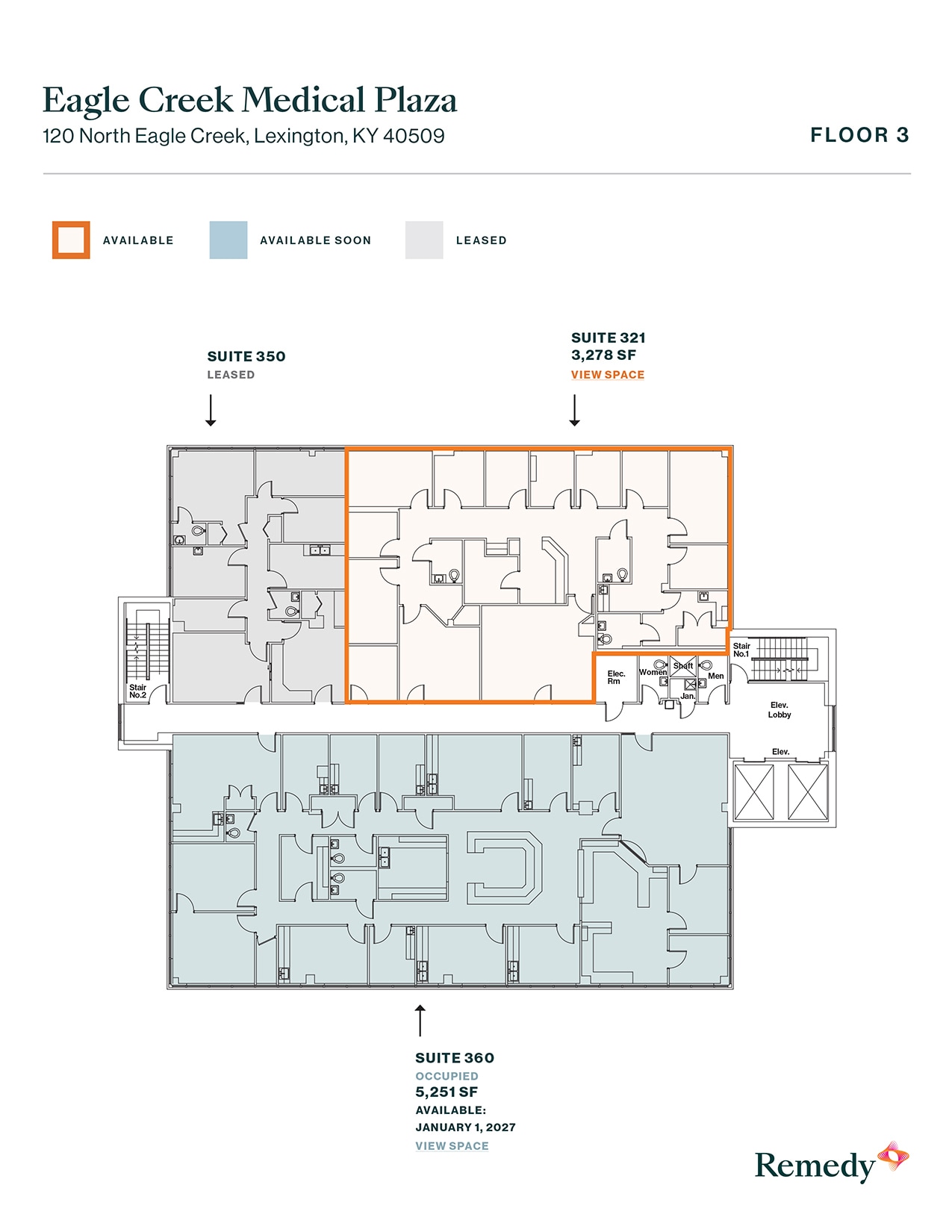 120 N Eagle Creek Dr, Lexington, KY à louer Plan d’étage– Image 1 sur 1