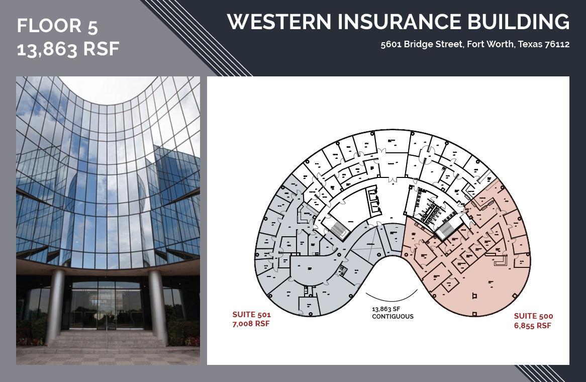 5601 Bridge St, Fort Worth, TX à louer Plan d’étage– Image 1 sur 1