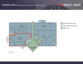 5504 Pinnacle Point Dr, Rogers, AR à louer Plan d’étage– Image 1 sur 1