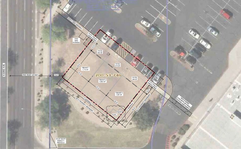 15381 N 83rd Ave, Peoria, AZ à louer - Plan de site – Image 2 sur 2