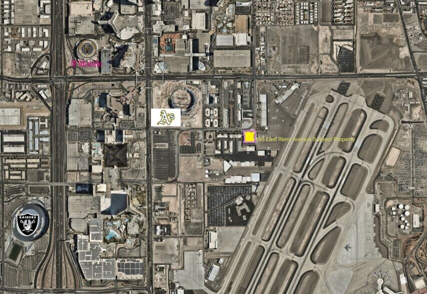 195 E Reno Ave, Las Vegas, NV à louer - Aérien – Image 2 sur 16