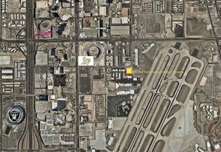 195 E Reno Ave, Las Vegas, NV - Vue aérienne vue de carte