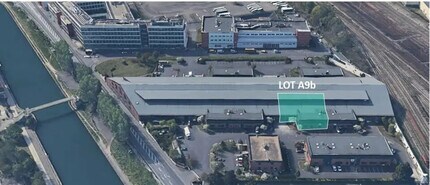 74 Rue Ambroise Croizat, Saint-Denis, SSD - VUE AÉRIENNE  vue de carte