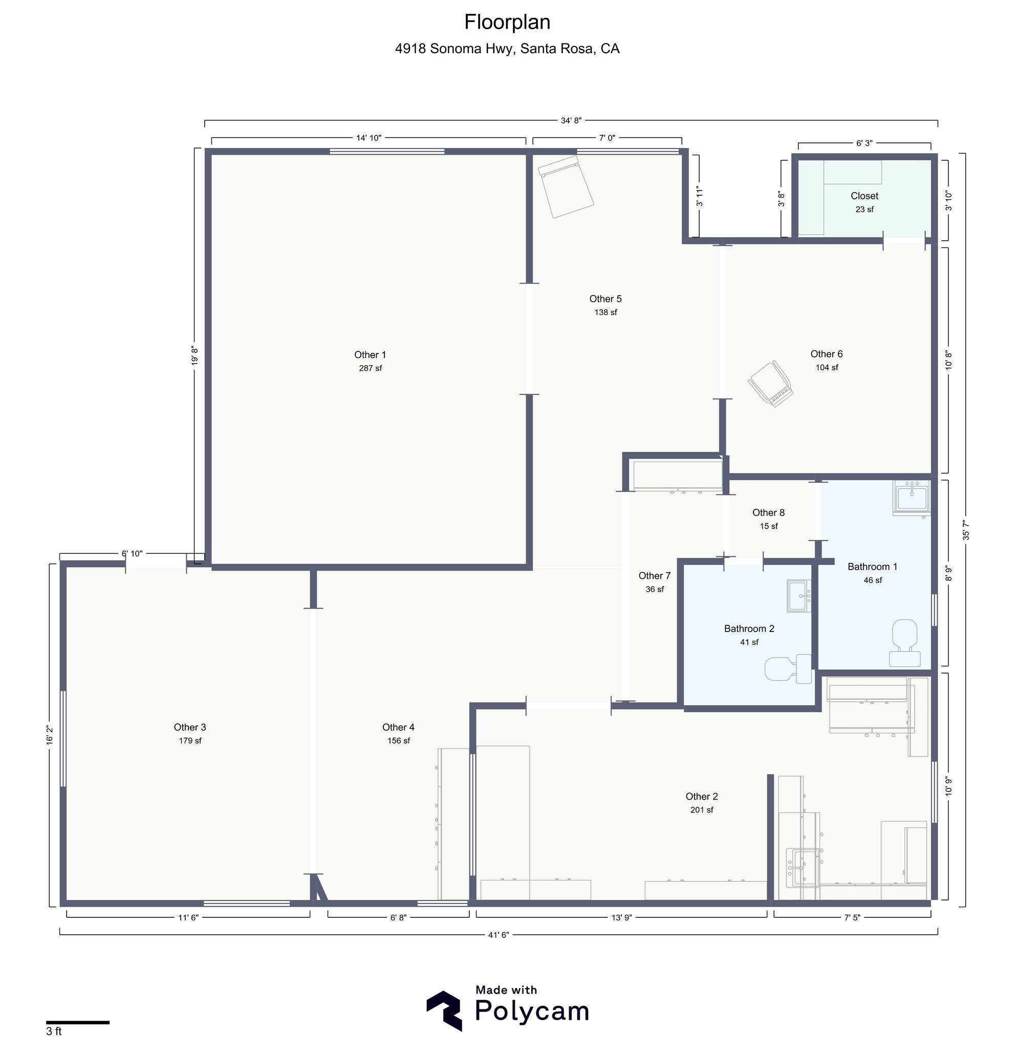 4918 Sonoma Hwy, Santa Rosa, CA à louer Plan de site– Image 1 sur 9