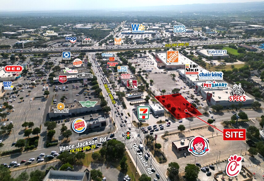 NEQ De Zavala Rd, San Antonio, TX à louer - Photo principale – Image 1 sur 1