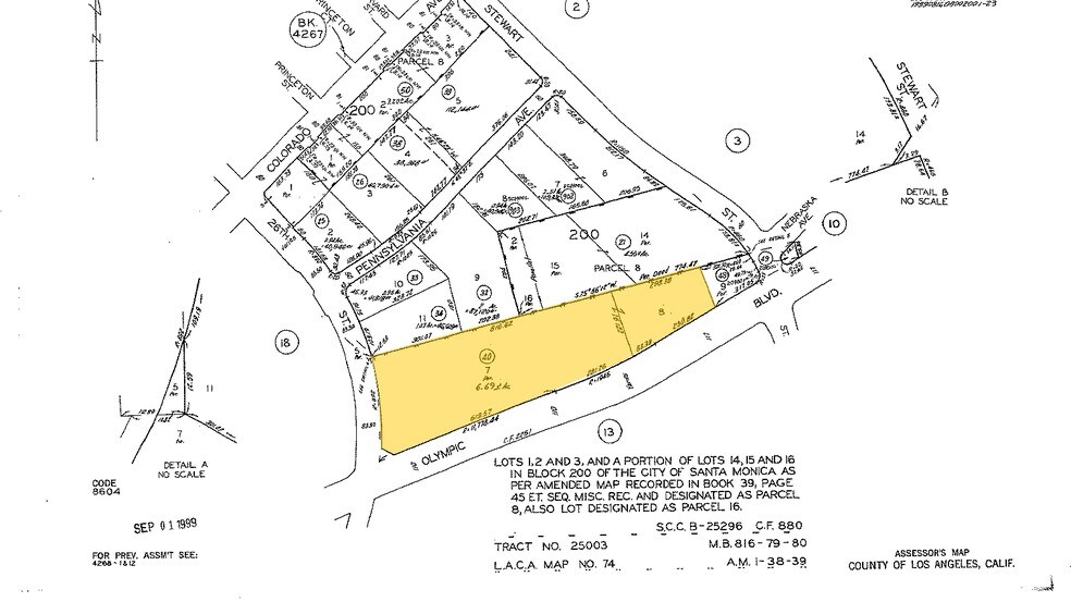 2701 Olympic Blvd, Santa Monica, CA à louer - Plan cadastral – Image 2 sur 15