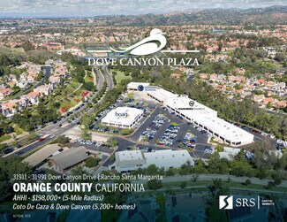 Plus de détails pour 31911-31991 Dove Canyon Dr, Rancho Santa Margarita, CA - Local commercial à vendre