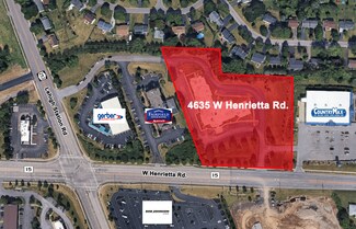 Plus de détails pour 4635 W Henrietta Rd, Henrietta, NY - Terrain à vendre