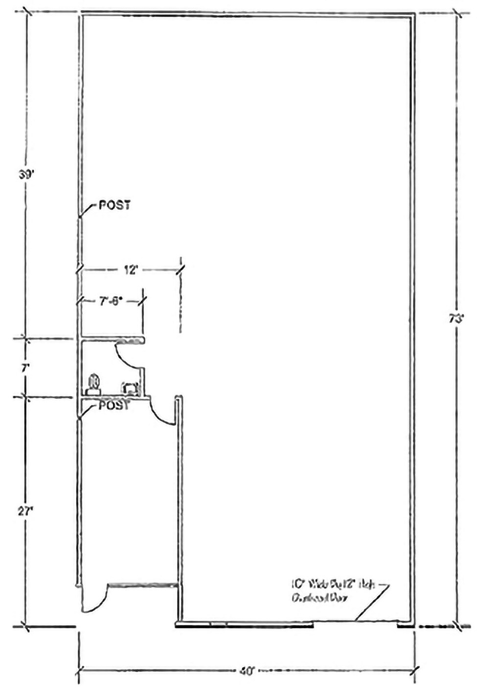 24418 S Main St, Carson, CA à louer Plan d’étage– Image 1 sur 7