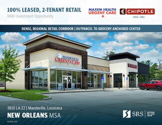 Plus de détails pour 3810 LA-22, Mandeville, LA - Local commercial à vendre