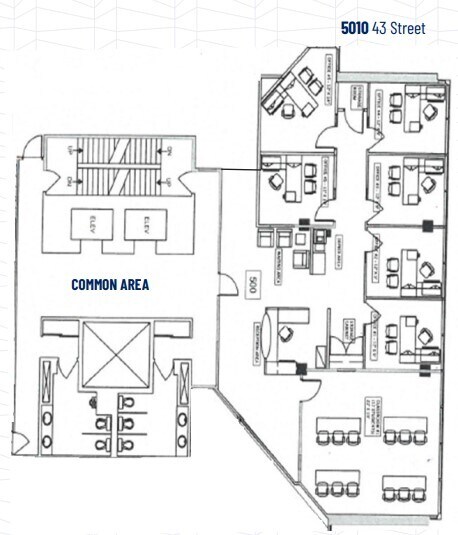 5010 43rd St, Red Deer, AB à louer Plan d’étage– Image 1 sur 1