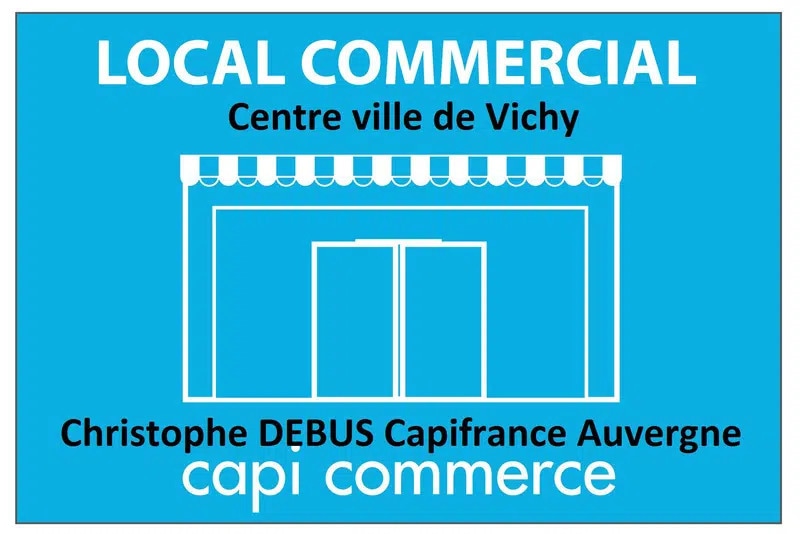 Local commercial dans Vichy à louer - Photo de l’immeuble – Image 1 sur 1