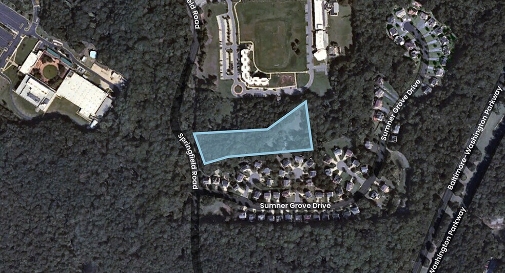 11201 Springfield Rd, Laurel, MD à vendre - Plan cadastral – Image 1 sur 1