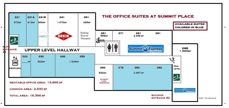 201-237 Summit Pl, Silverthorne, CO à louer - Plan de site – Image 1 sur 11