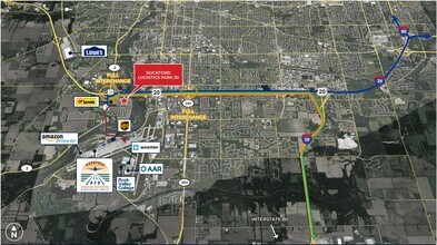 US Hwy 20 & IL Rt 2, Rockford, IL à louer Carte– Image 2 sur 3