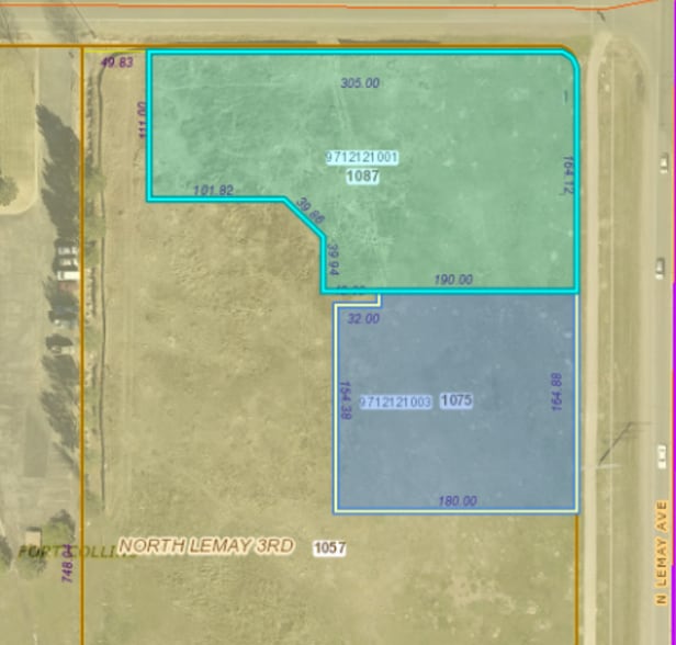 1025 Buckingham st, Fort Collins, CO à vendre - Aérien – Image 1 sur 5