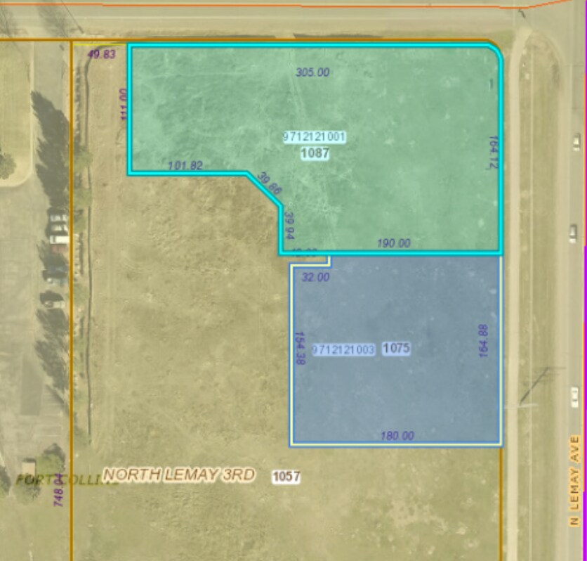 1025 Buckingham st, Fort Collins, CO à vendre Aérien– Image 1 sur 6