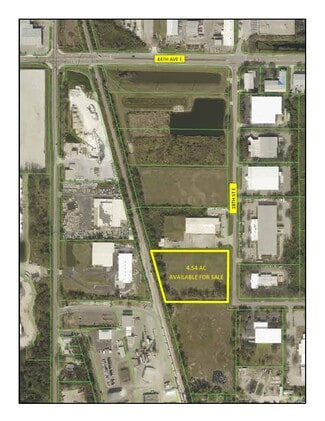Plus de détails pour 4650 18th St E, Bradenton, FL - Terrain à vendre