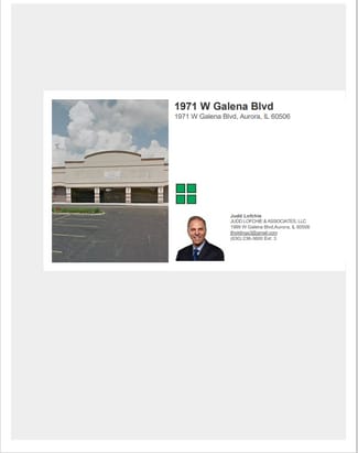 Plus de détails pour 1971 W Galena Blvd, Aurora, IL - Local commercial à vendre